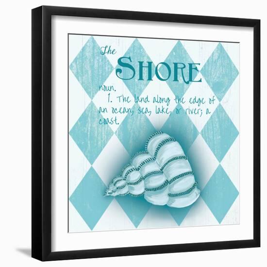 The Shore-Andi Metz-Framed Art Print