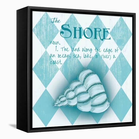 The Shore-Andi Metz-Framed Stretched Canvas