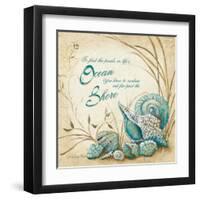 The Shore-Charlene Olson-Framed Art Print