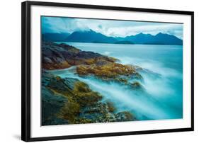 The shores of Bamdoroshni Island off the coast of Sitka, Alaska-Mark A Johnson-Framed Photographic Print