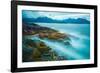 The shores of Bamdoroshni Island off the coast of Sitka, Alaska-Mark A Johnson-Framed Photographic Print