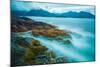 The shores of Bamdoroshni Island off the coast of Sitka, Alaska-Mark A Johnson-Mounted Photographic Print