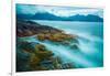 The shores of Bamdoroshni Island off the coast of Sitka, Alaska-Mark A Johnson-Framed Photographic Print