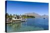 The Shores of Lake Wakatipu, Queenstown, Otago, South Island, New Zealand, Pacific-Michael-Stretched Canvas