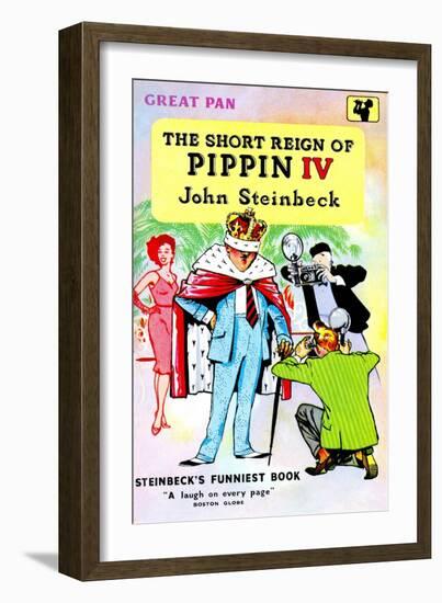 The Short Reign Of Pippin Iv (Pan Edition)-Glenn Steward-Framed Art Print