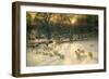 The Shortening Winter's Day Is Near a Close-Joseph Farquharson-Framed Premium Giclee Print