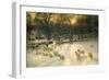 The Shortening Winter's Day Is Near a Close-Joseph Farquharson-Framed Premium Giclee Print