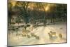 The Shortening Winter's Day Is Near a Close-Joseph Farquharson-Mounted Premium Giclee Print