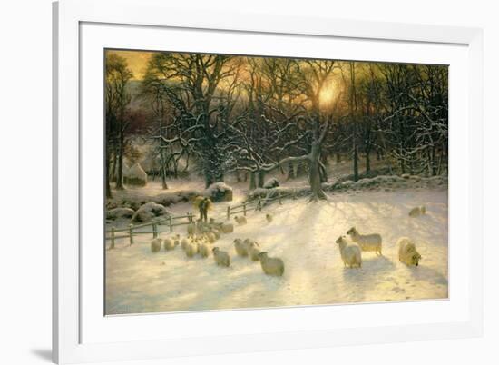 The Shortening Winter's Day Is Near a Close-Joseph Farquharson-Framed Giclee Print