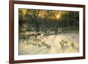 The Shortening Winter's Day Is Near a Close-Joseph Farquharson-Framed Giclee Print