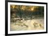 The Shortening Winter's Day Is Near a Close-Joseph Farquharson-Framed Giclee Print