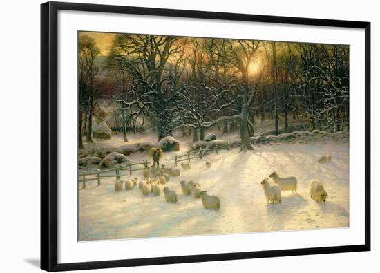 The Shortening Winter's Day Is Near a Close-Joseph Farquharson-Framed Giclee Print