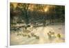 The Shortening Winter's Day Is Near a Close-Joseph Farquharson-Framed Giclee Print