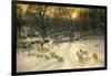 The Shortening Winter's Day Is Near a Close-Joseph Farquharson-Framed Giclee Print