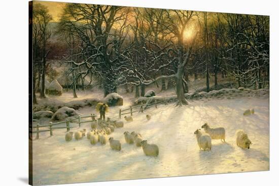 The Shortening Winter's Day Is Near a Close-Joseph Farquharson-Stretched Canvas