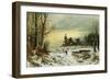 The Shortening Winter's Day Is Near a Close-Friedrich Joseph Nicolai Heyendahl-Framed Giclee Print