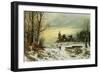 The Shortening Winter's Day Is Near a Close-Friedrich Joseph Nicolai Heyendahl-Framed Giclee Print