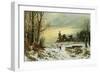 The Shortening Winter's Day Is Near a Close-Friedrich Joseph Nicolai Heyendahl-Framed Giclee Print