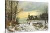 The Shortening Winter's Day Is near a Close-Friedrich Heyendahl-Stretched Canvas