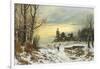 The Shortening Winter's Day Is near a Close-Friedrich Heyendahl-Framed Giclee Print