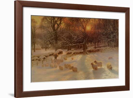 The Shortening Winter's Day-Joseph Farquharson-Framed Art Print