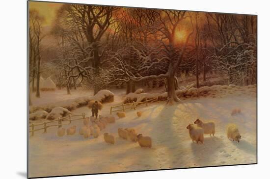 The Shortening Winter's Day-Joseph Farquharson-Mounted Art Print