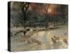 The Shortening Winter's Day-Joseph Farquharson-Stretched Canvas