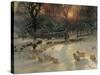 The Shortening Winter's Day-Joseph Farquharson-Stretched Canvas