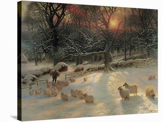 The Shortening Winter's Day-Joseph Farquharson-Stretched Canvas