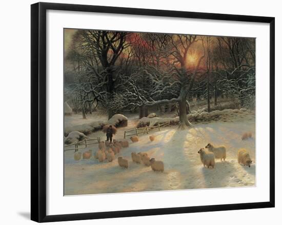 The Shortening Winter's Day-Joseph Farquharson-Framed Giclee Print