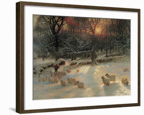 The Shortening Winter's Day-Joseph Farquharson-Framed Giclee Print