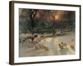 The Shortening Winter's Day-Joseph Farquharson-Framed Giclee Print