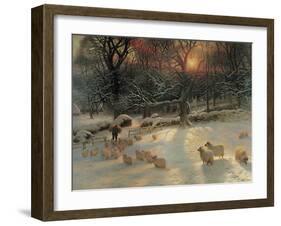 The Shortening Winter's Day-Joseph Farquharson-Framed Giclee Print