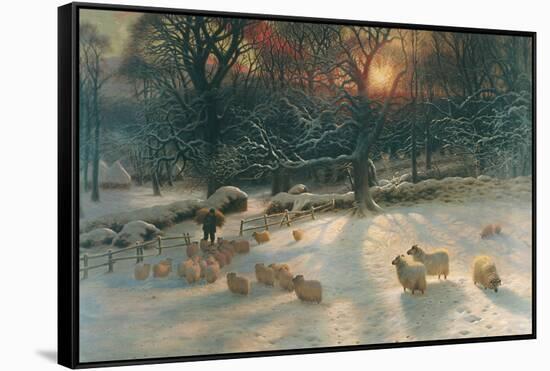 The Shortening Winter's Day-Joseph Farquharson-Framed Stretched Canvas