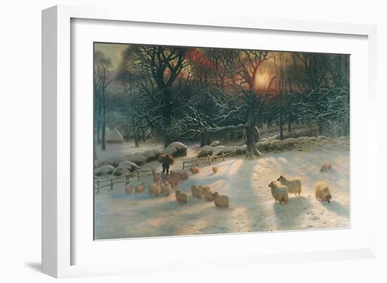 The Shortening Winter's Day-Joseph Farquharson-Framed Art Print