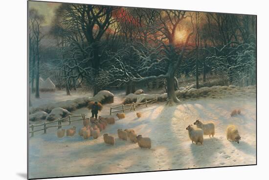 The Shortening Winter's Day-Joseph Farquharson-Mounted Art Print