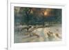 The Shortening Winter's Day-Joseph Farquharson-Framed Premium Giclee Print