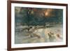 The Shortening Winter's Day-Joseph Farquharson-Framed Premium Giclee Print