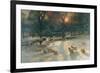 The Shortening Winter's Day-Joseph Farquharson-Framed Premium Giclee Print
