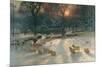 The Shortening Winter's Day-Joseph Farquharson-Mounted Premium Giclee Print