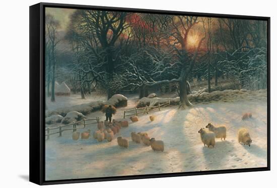 The Shortening Winter's Day-Joseph Farquharson-Framed Stretched Canvas