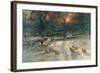 The Shortening Winter's Day-Joseph Farquharson-Framed Art Print