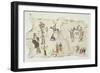 The Shoshone Sun Dance and the Peyote Cult-Silver Horn-Framed Giclee Print