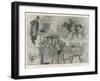 The Show of the British Dairy Farmers' Association at the Agricultural Hall, Incidental Sketches-Ralph Cleaver-Framed Giclee Print