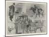 The Show of the British Dairy Farmers' Association at the Agricultural Hall, Incidental Sketches-Ralph Cleaver-Mounted Giclee Print