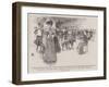 The Show of the Ladies' Kennel Association in Holland Park, in the Judging Enclosure-Frank Craig-Framed Giclee Print