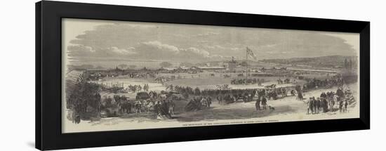 The Show-Yards of the Agricultural Exhibition of Lower Canada, at Montreal-null-Framed Giclee Print