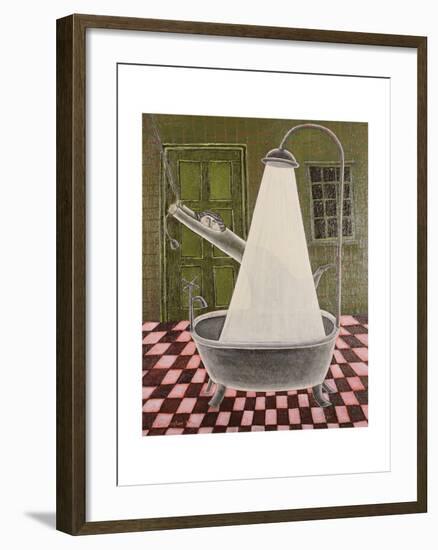 The Shower, 1990-Celia Washington-Framed Giclee Print