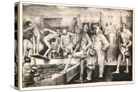 The Shower-Bath, 1917-George Wesley Bellows-Stretched Canvas