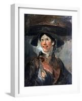 The Shrimp Girl, C1745-William Hogarth-Framed Giclee Print